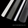 extruded process milky frosted LED linear PC lampshade